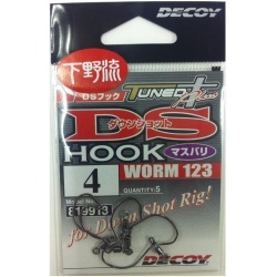 Decoy Worm 123 DS Hook  Masubari 4