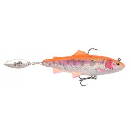 4D Trout Spin Shad 11 cm 40 g MS Golden Albino