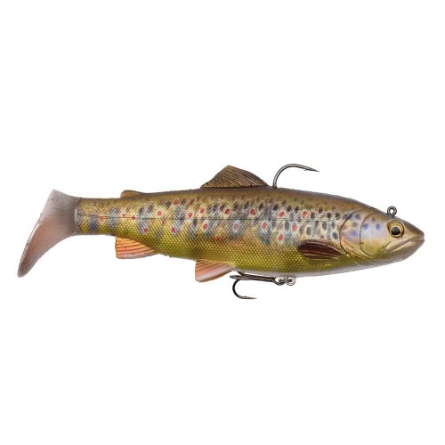 4D Trout Rattle Shad 17 cm 80 g 03-Dark Brown Trout