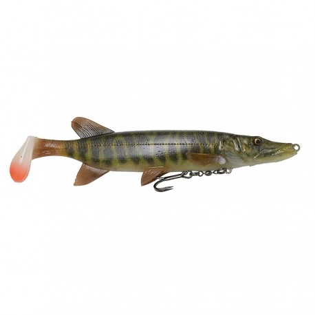 4D Pike Shad 20 cm 65 g SS 01-Striped Pike