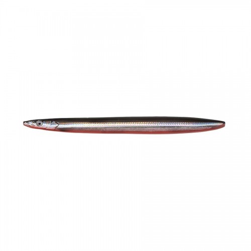 Line Thru Sandeel 85 mm 11 g 10-Black & Red UV