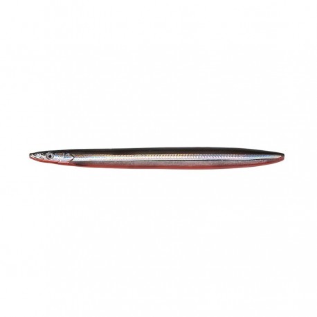 Line Thru Sandeel 85 mm 11 g 10-Black & Red UV